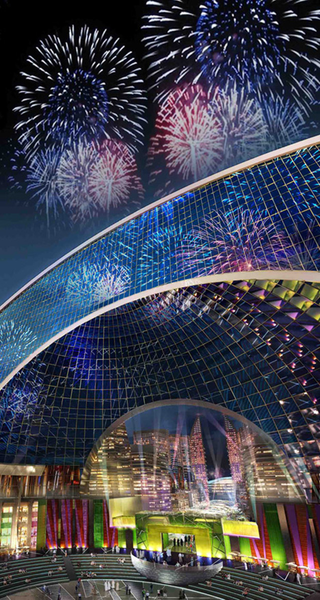 Illustration for article titled World's first climate-controlled neighborhood to be built in Dubai
